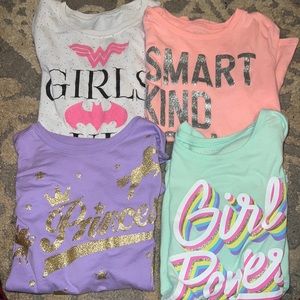 Girls size Large shirts